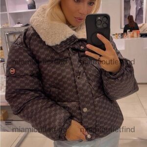 Michael Kors Women’s Puffer Jacket Size XL New